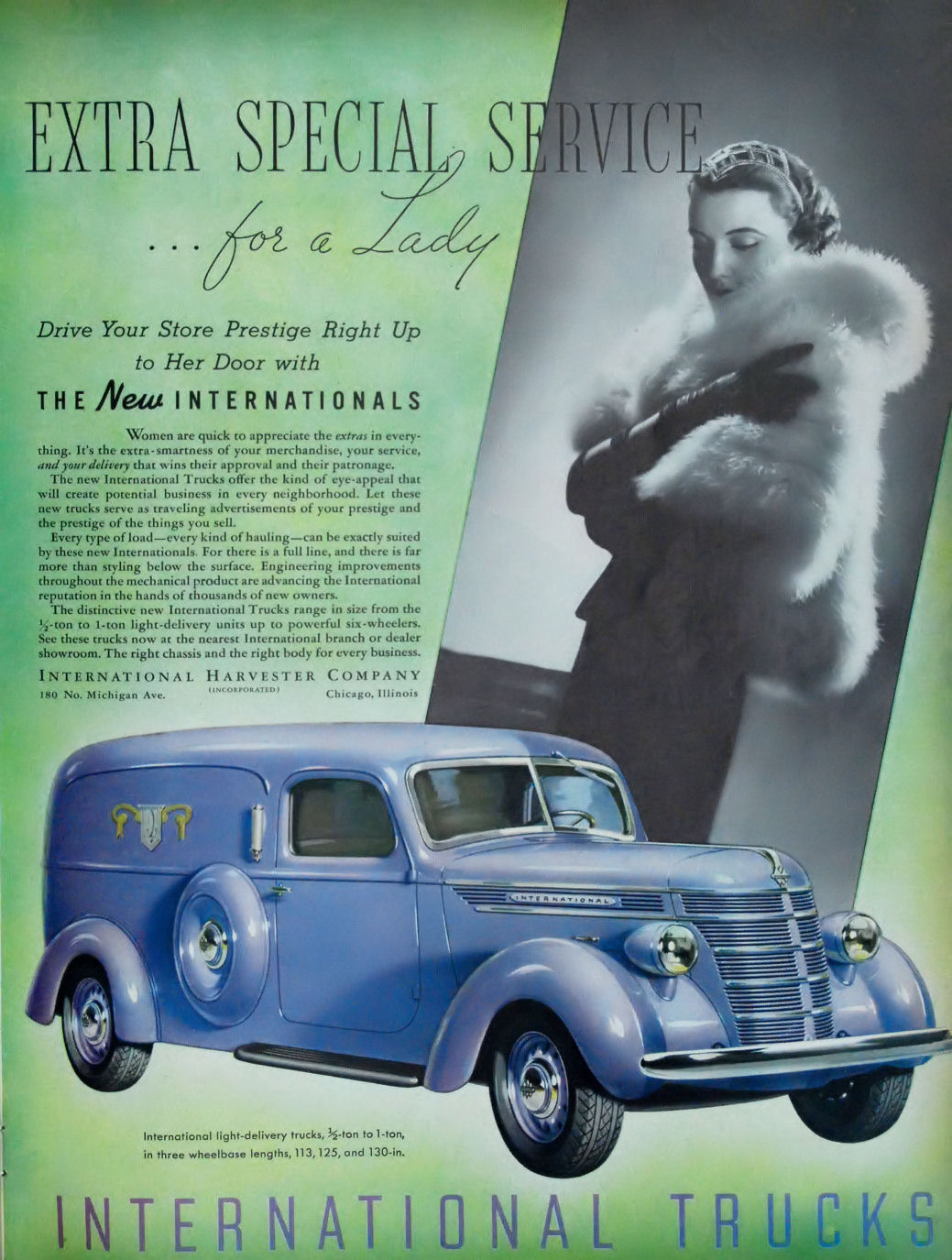 1938 International Auto Advertising